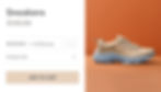 A tan sneaker with a white sole displayed on a Wix eCommerce website with price, reviews and an add to cart button